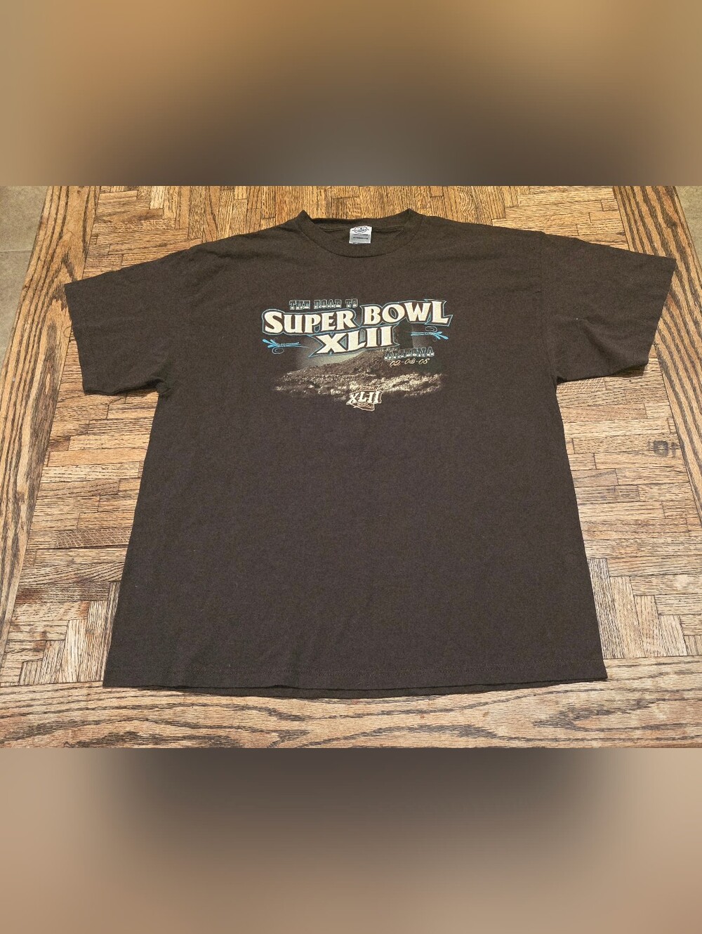 Vintage 2008 Arizona Super Bowl XLII T-Shirt Sz XL